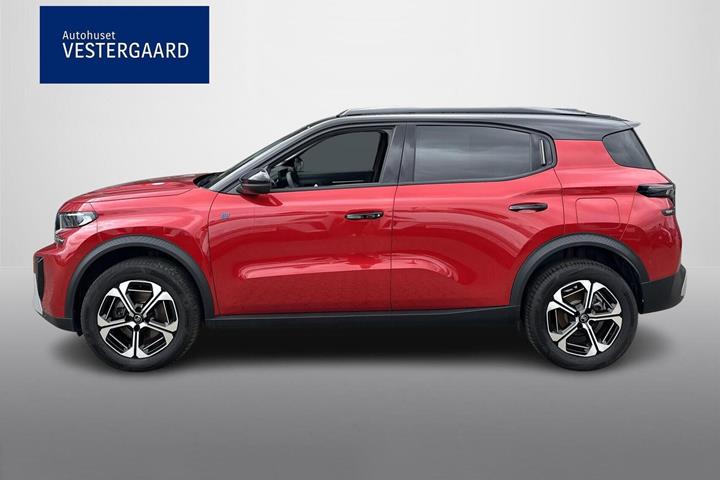 Rød Citroën e-C3 Aircross fra 2025