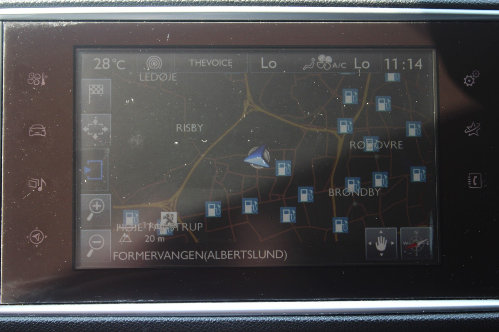 Sølv Peugeot 308 fra 2016