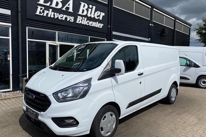 Hvid Ford Transit Custom 300 L2 fra 2021