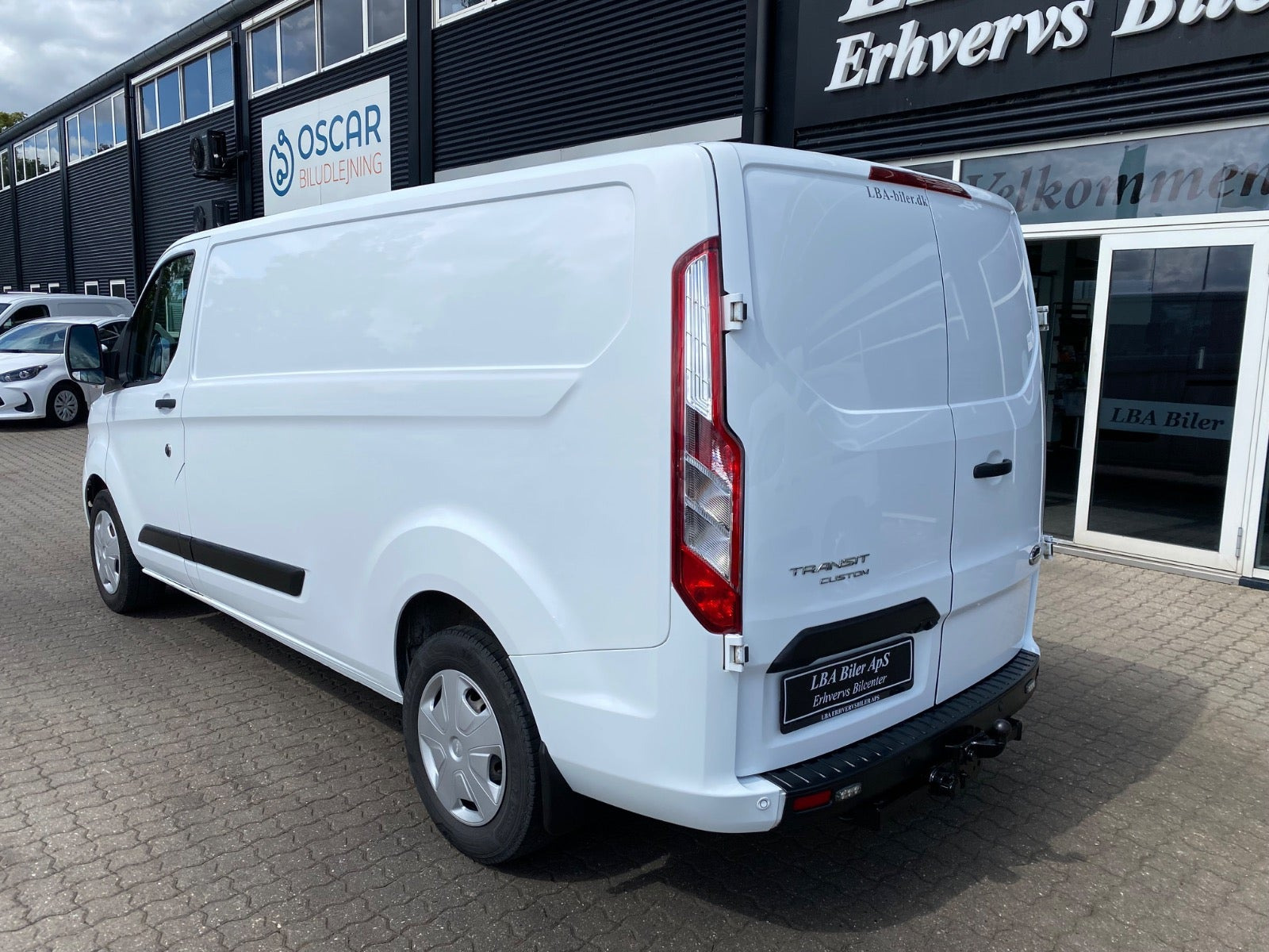 Hvid Ford Transit Custom 300 L2 fra 2021