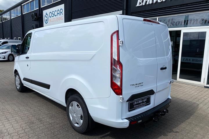 Hvid Ford Transit Custom 300 L2 fra 2021