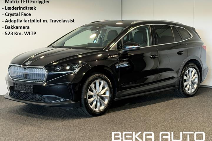 Sort Skoda Enyaq fra 2022