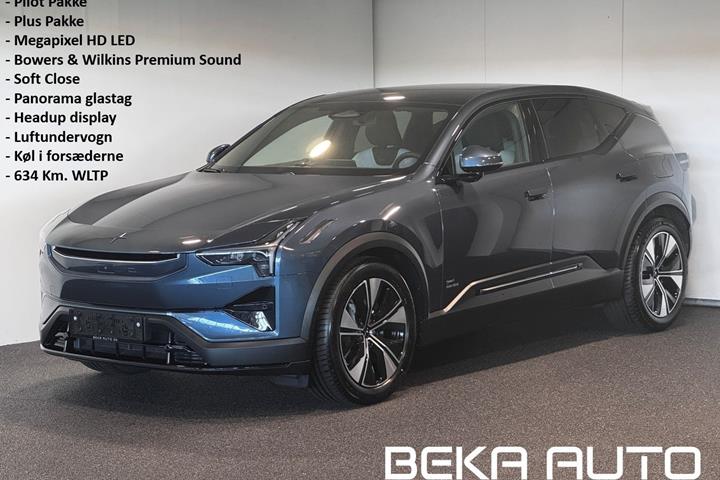 Blå Polestar 3 fra 2025