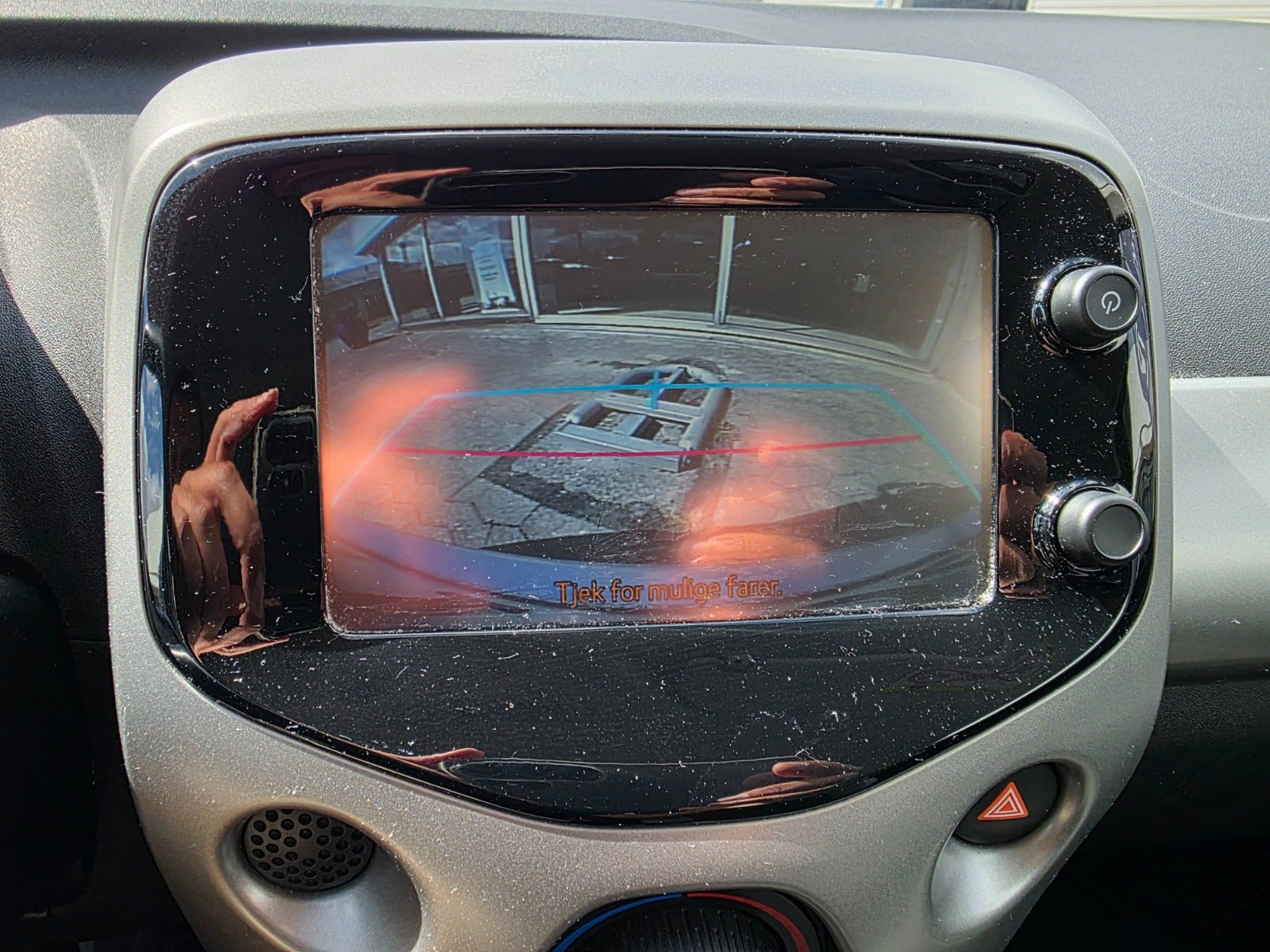 Sort Toyota Aygo fra 2015