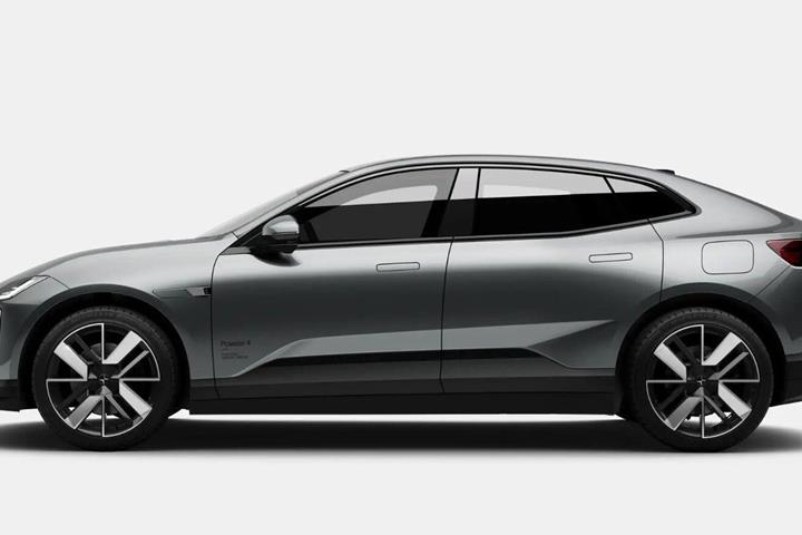 Grå Polestar 4 fra 2026