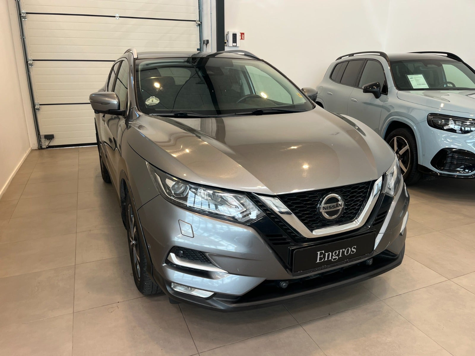 Grøn Nissan Qashqai fra 2018