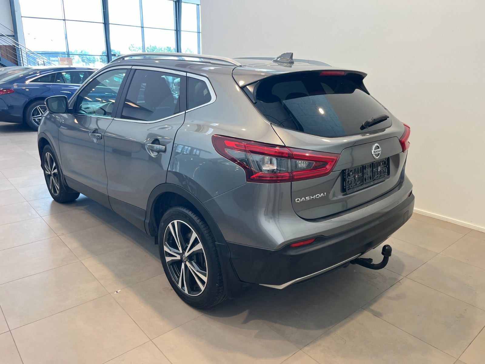 Grøn Nissan Qashqai fra 2018
