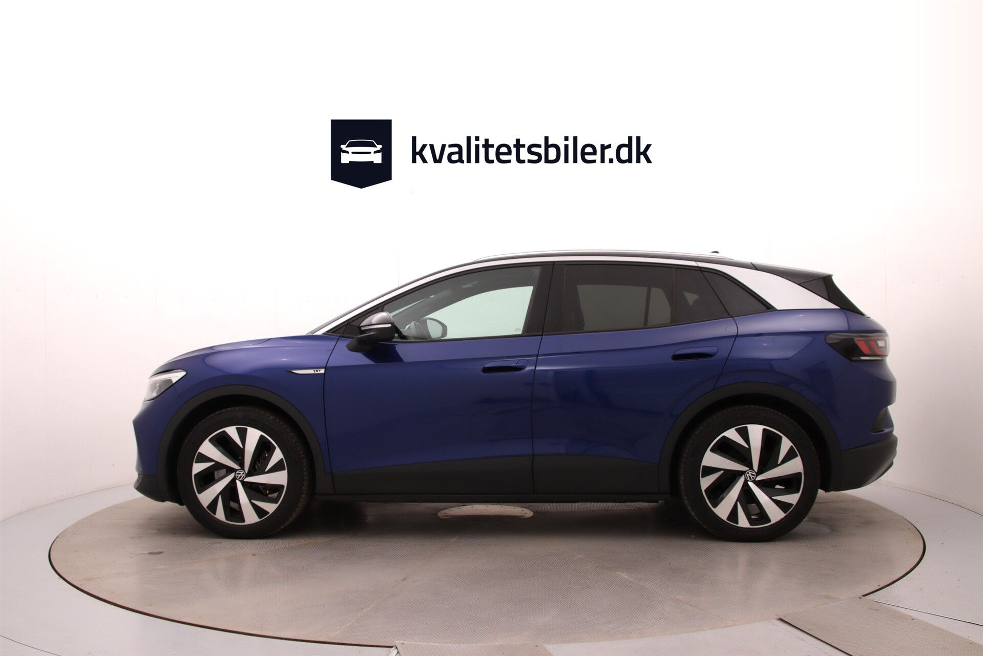 Blå VW ID.4 fra 2021
