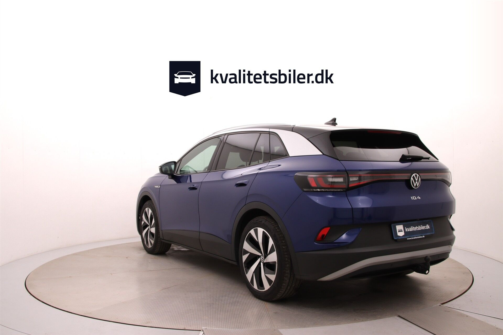 Blå VW ID.4 fra 2021