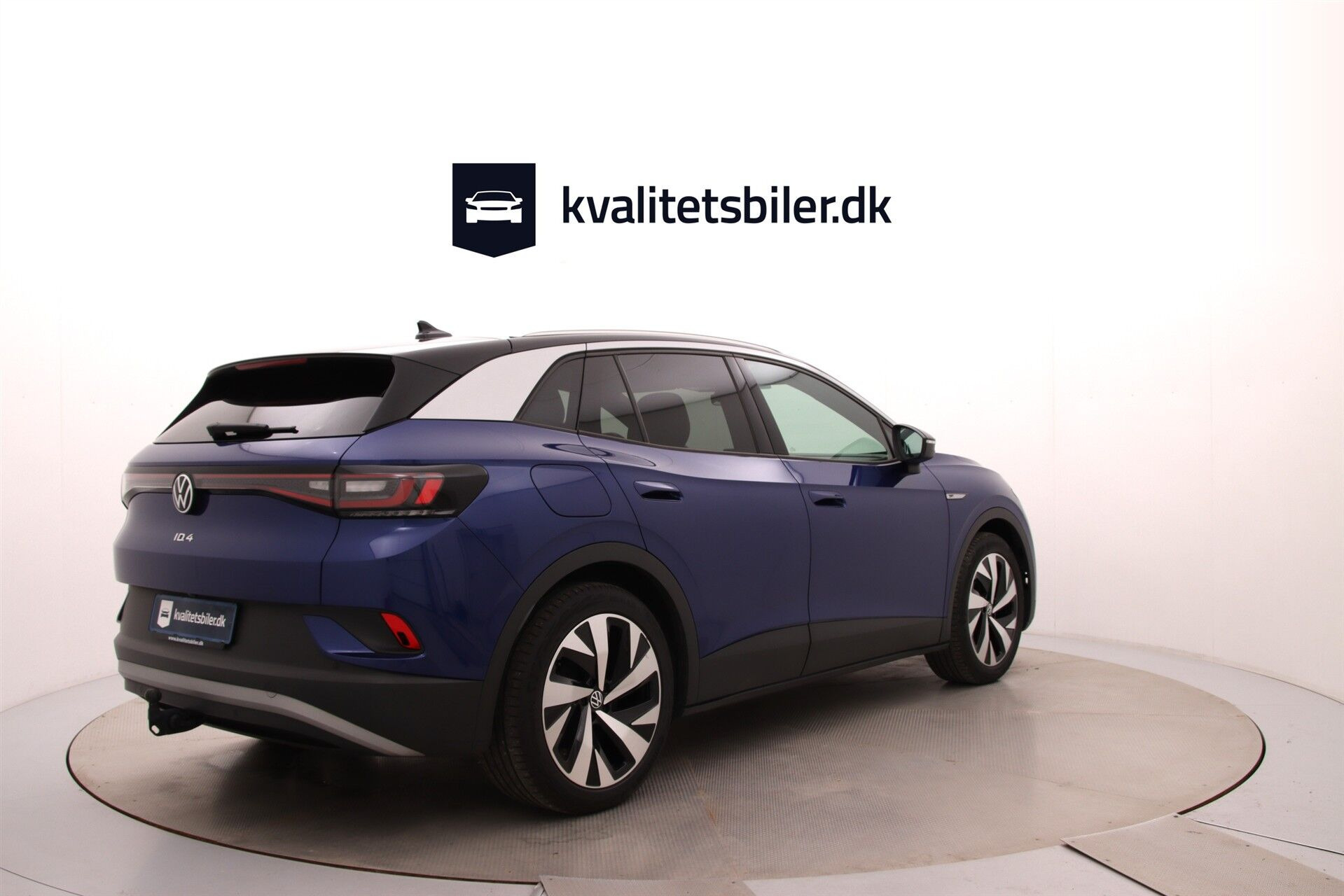 Blå VW ID.4 fra 2021