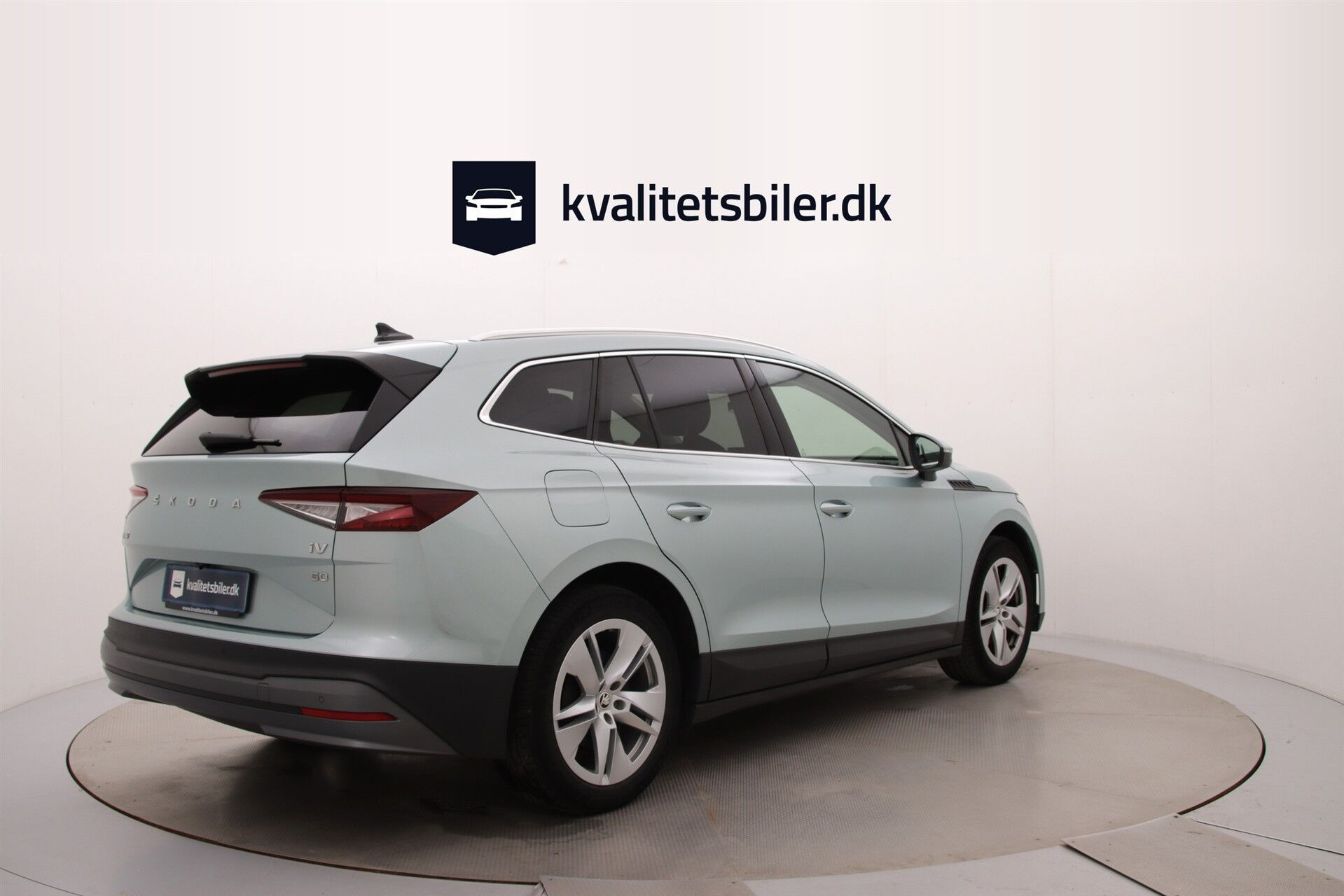 Sølv Skoda Enyaq fra 2021