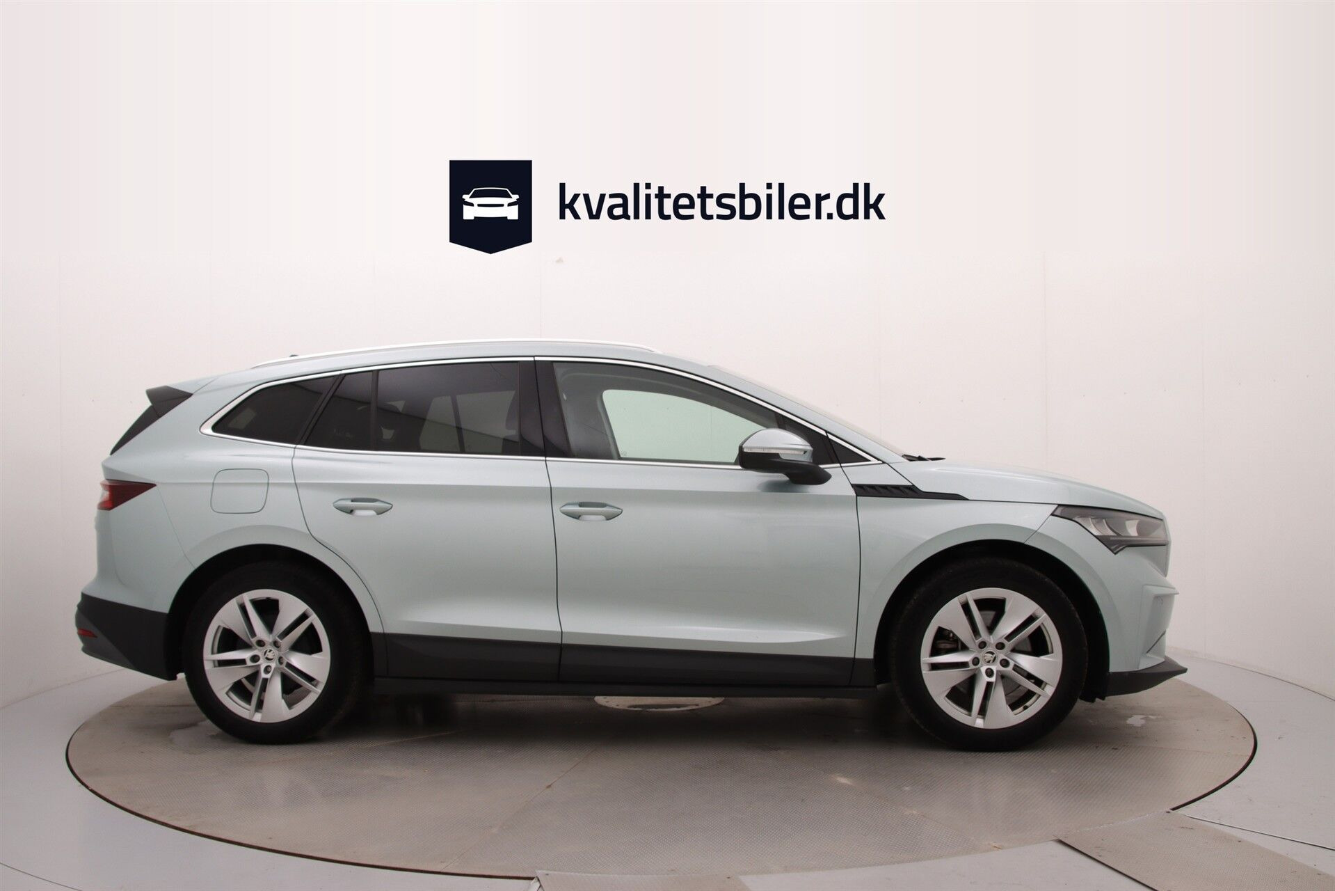Sølv Skoda Enyaq fra 2021