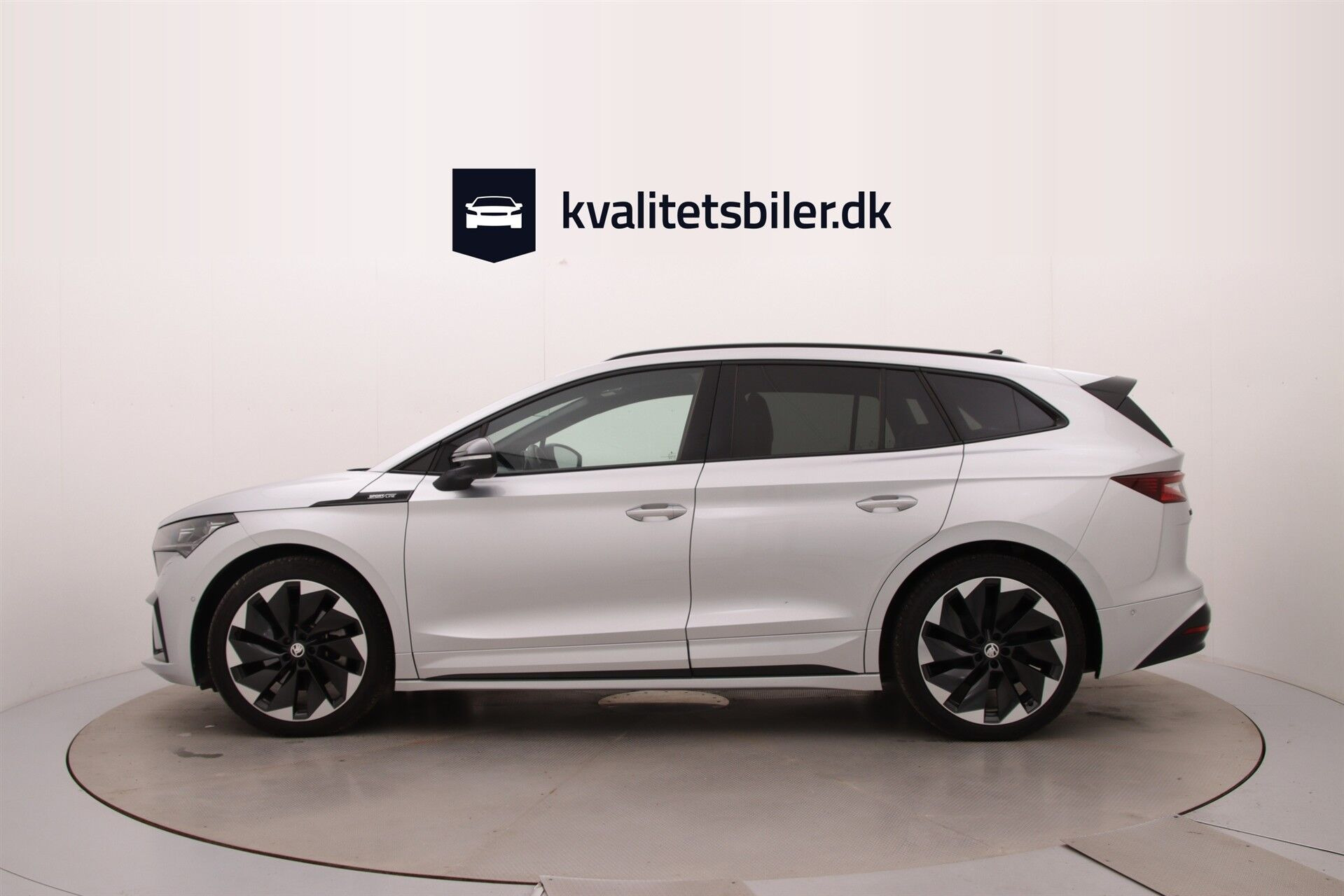 Sølv Skoda Enyaq fra 2023