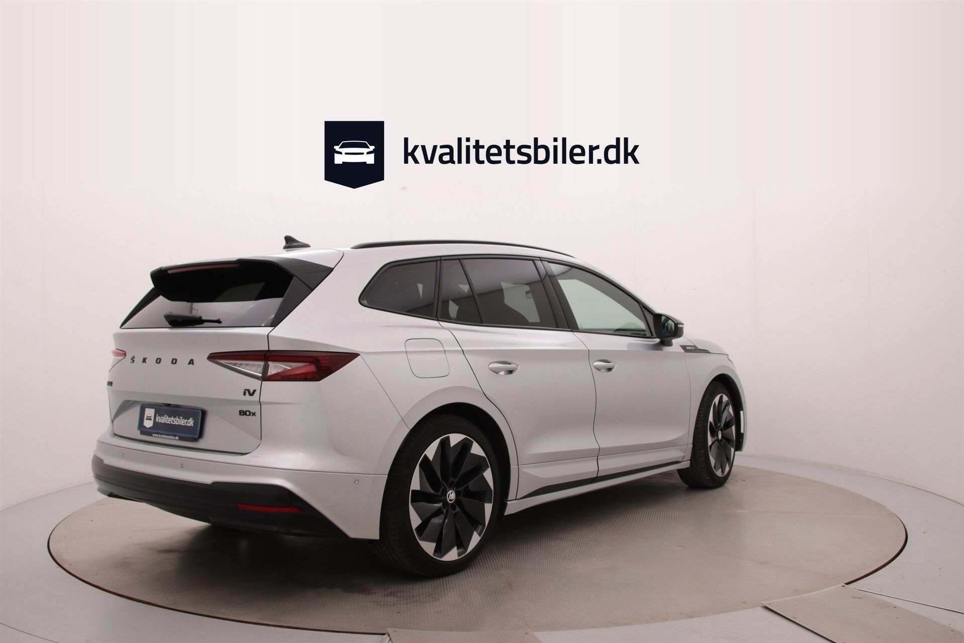 Sølv Skoda Enyaq fra 2023
