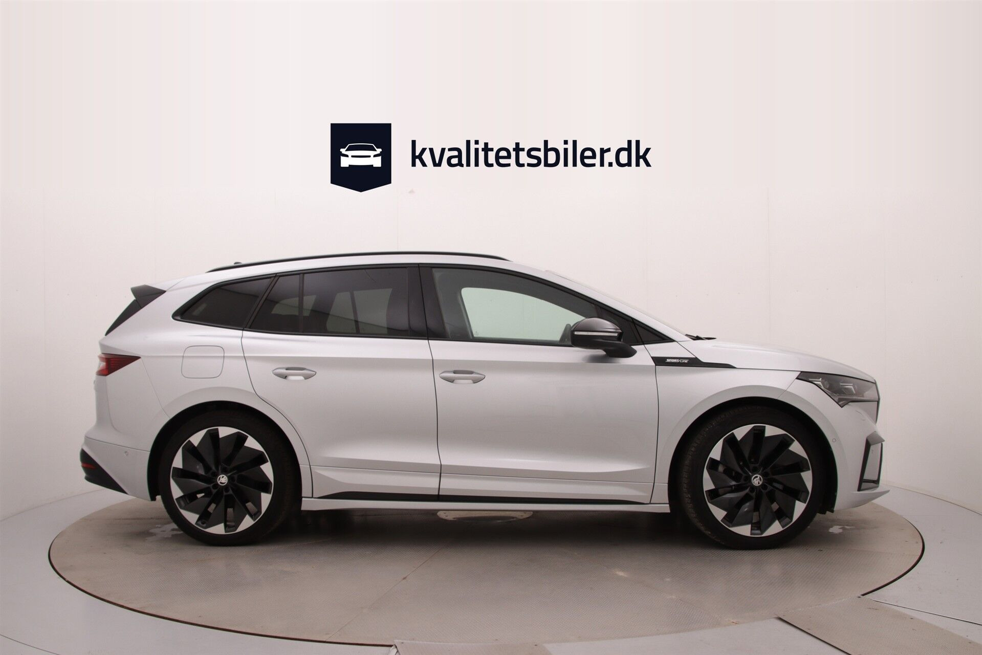 Sølv Skoda Enyaq fra 2023