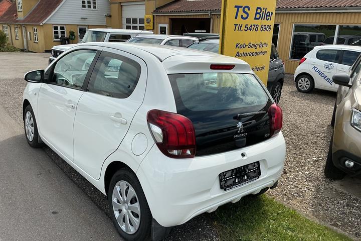 Hvid Peugeot 108 fra 2016