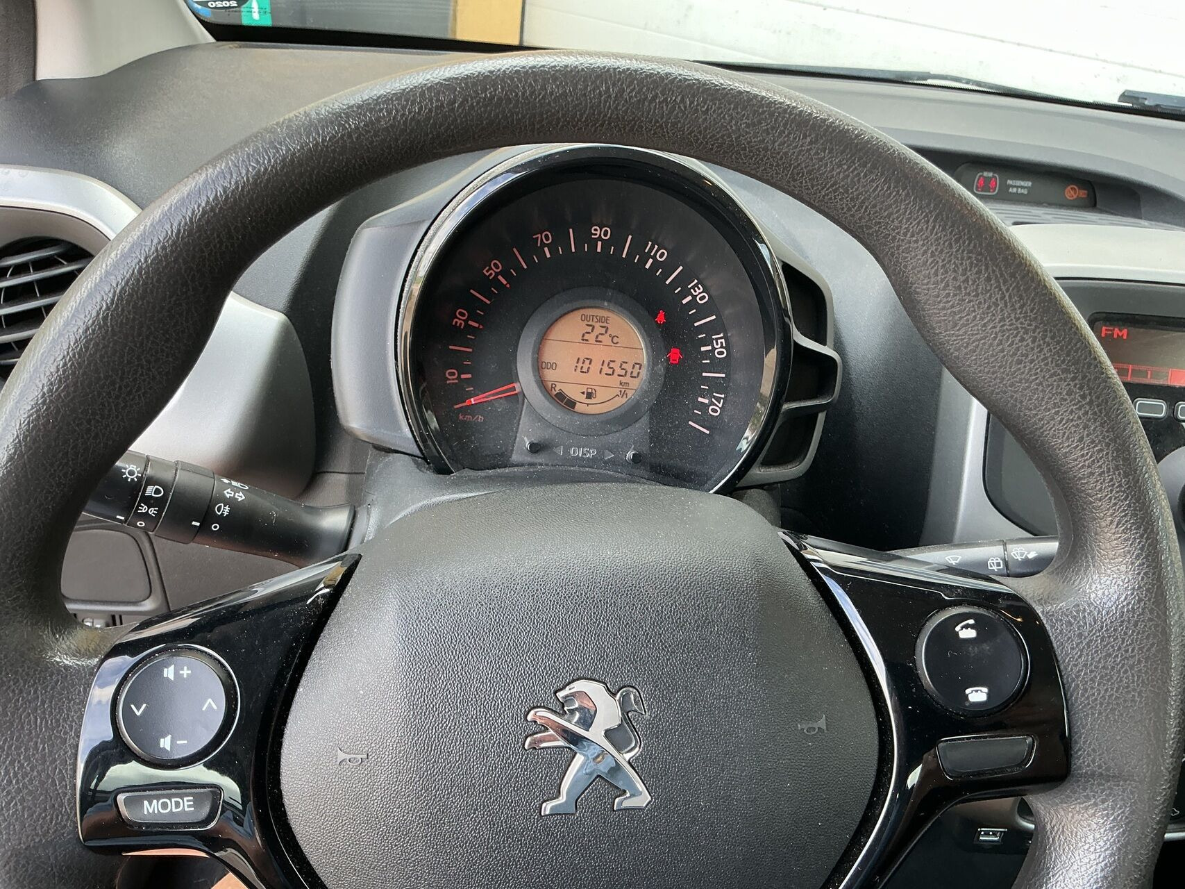 Hvid Peugeot 108 fra 2016