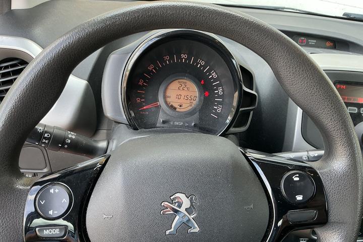 Hvid Peugeot 108 fra 2016