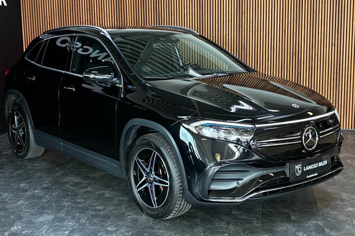 Sort Mercedes EQA250 fra 2022