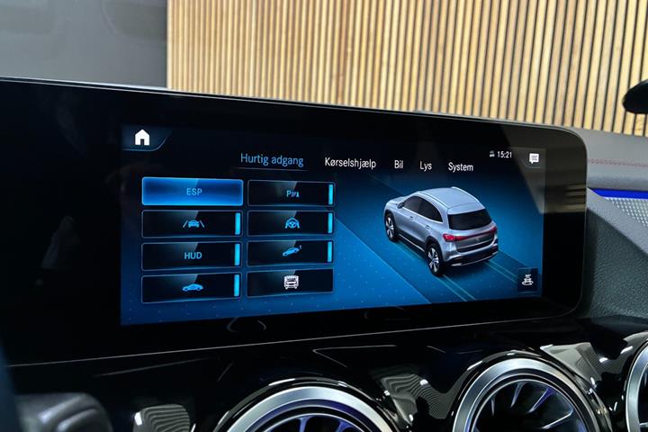 Sort Mercedes EQA250 fra 2022