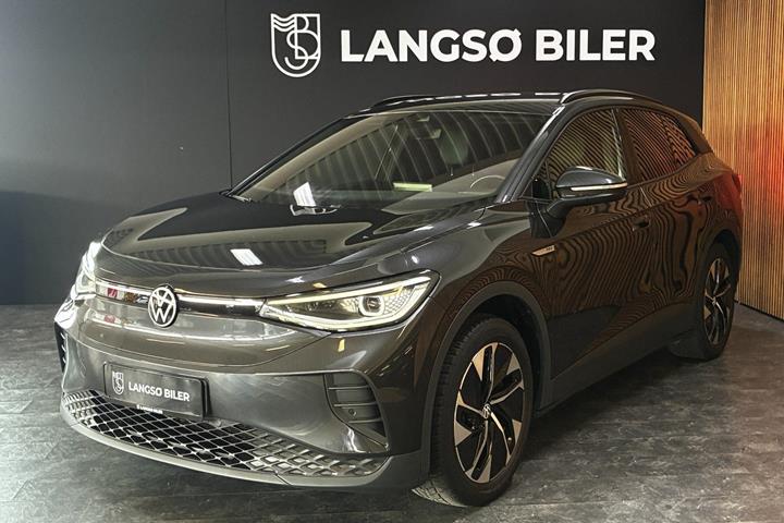 Sort VW ID.4 fra 2021 set udefra