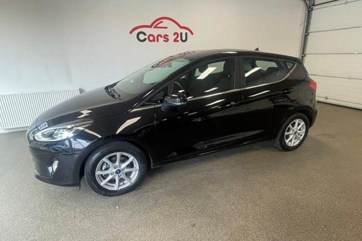 Sort Ford Fiesta fra 2021