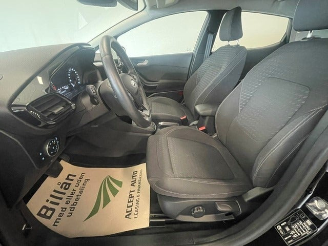 Sort Ford Fiesta fra 2021