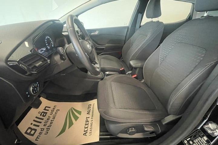 Sort Ford Fiesta fra 2021