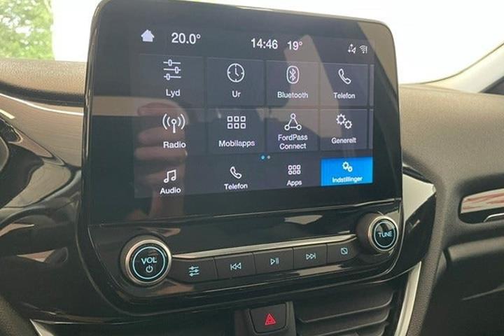 Sort Ford Fiesta fra 2021