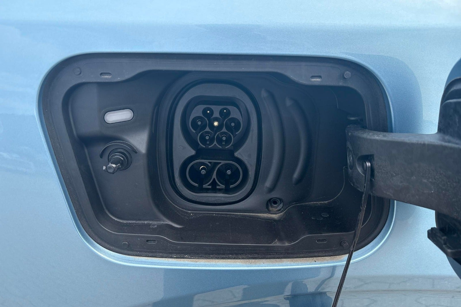 Blå Ford Explorer fra 2025
