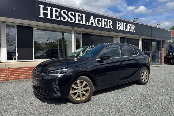 Sort Opel Corsa fra 2020