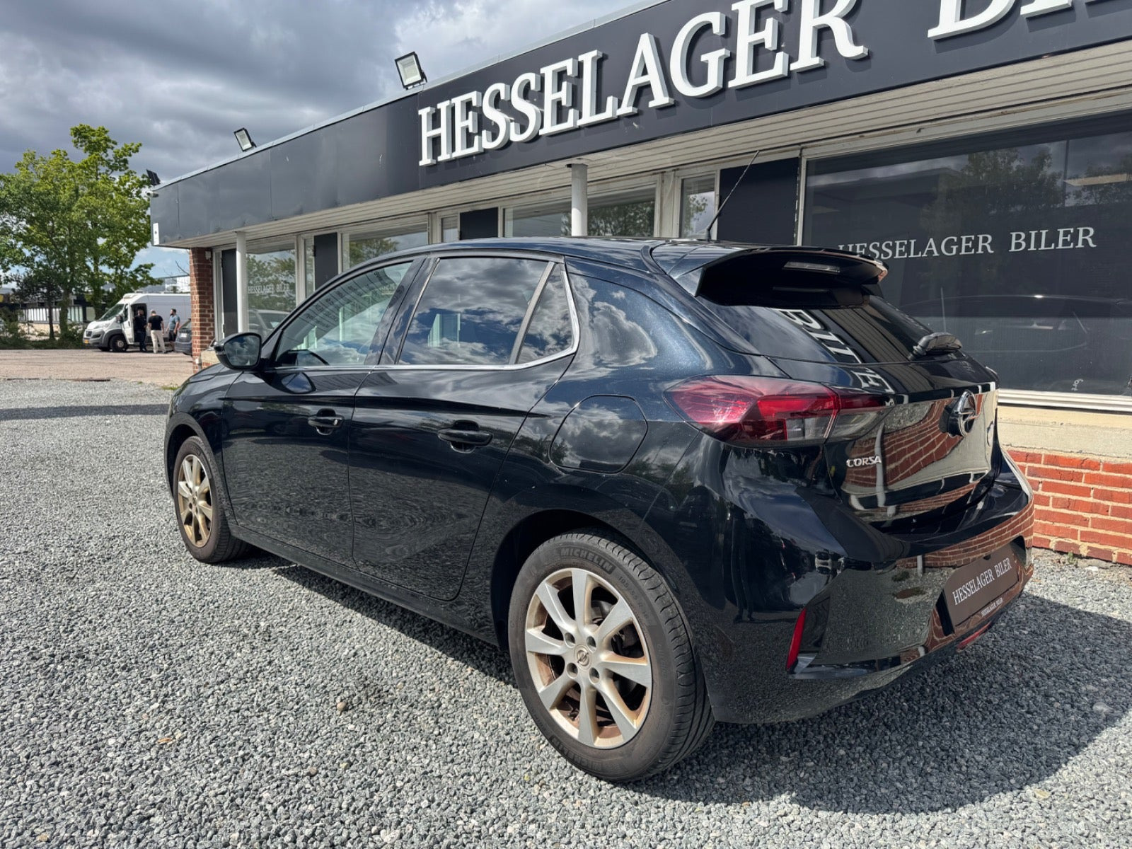 Sort Opel Corsa fra 2020