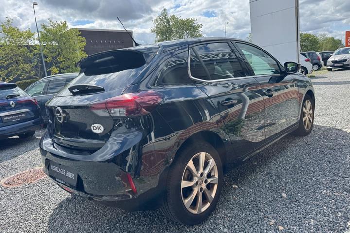 Sort Opel Corsa fra 2020