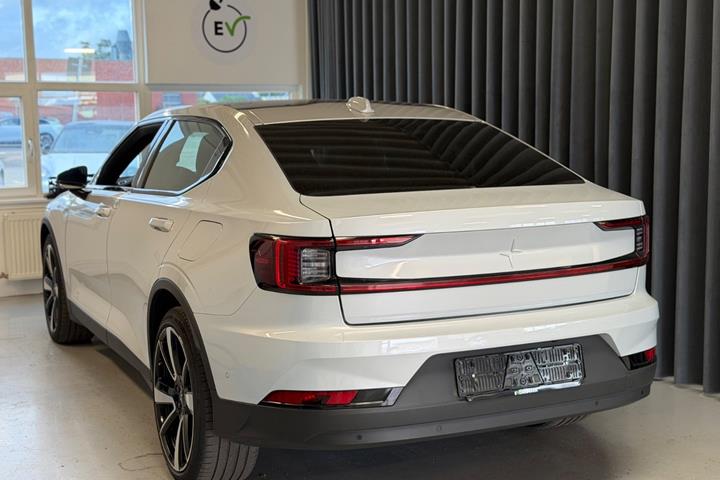 Hvid Polestar 2 fra 2021