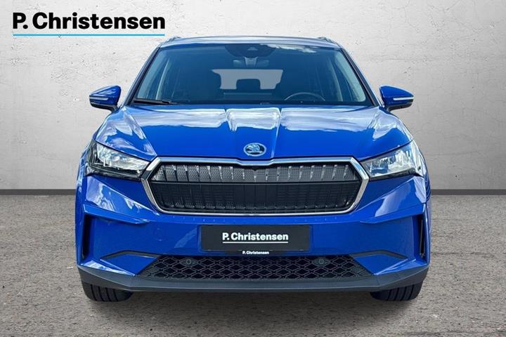 Blå Skoda Enyaq fra 2024