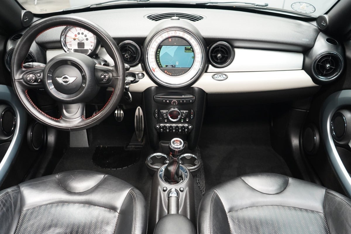 Hvid Mini Roadster Cooper S fra 2012