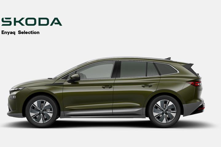 Grøn Skoda Enyaq fra 2026