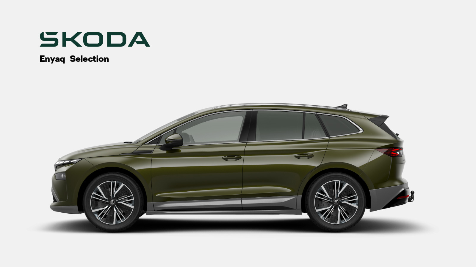 Grøn Skoda Enyaq fra 2026