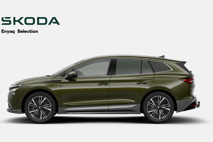 Grøn Skoda Enyaq fra 2026