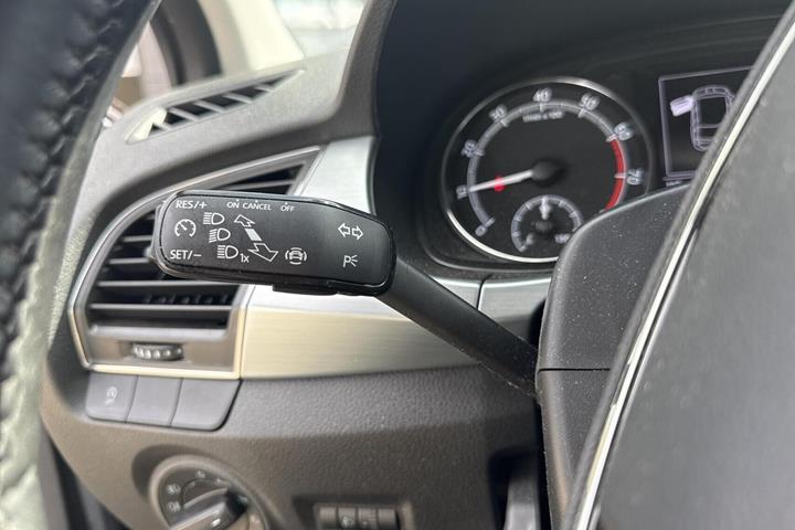 Grå Skoda Fabia fra 2021