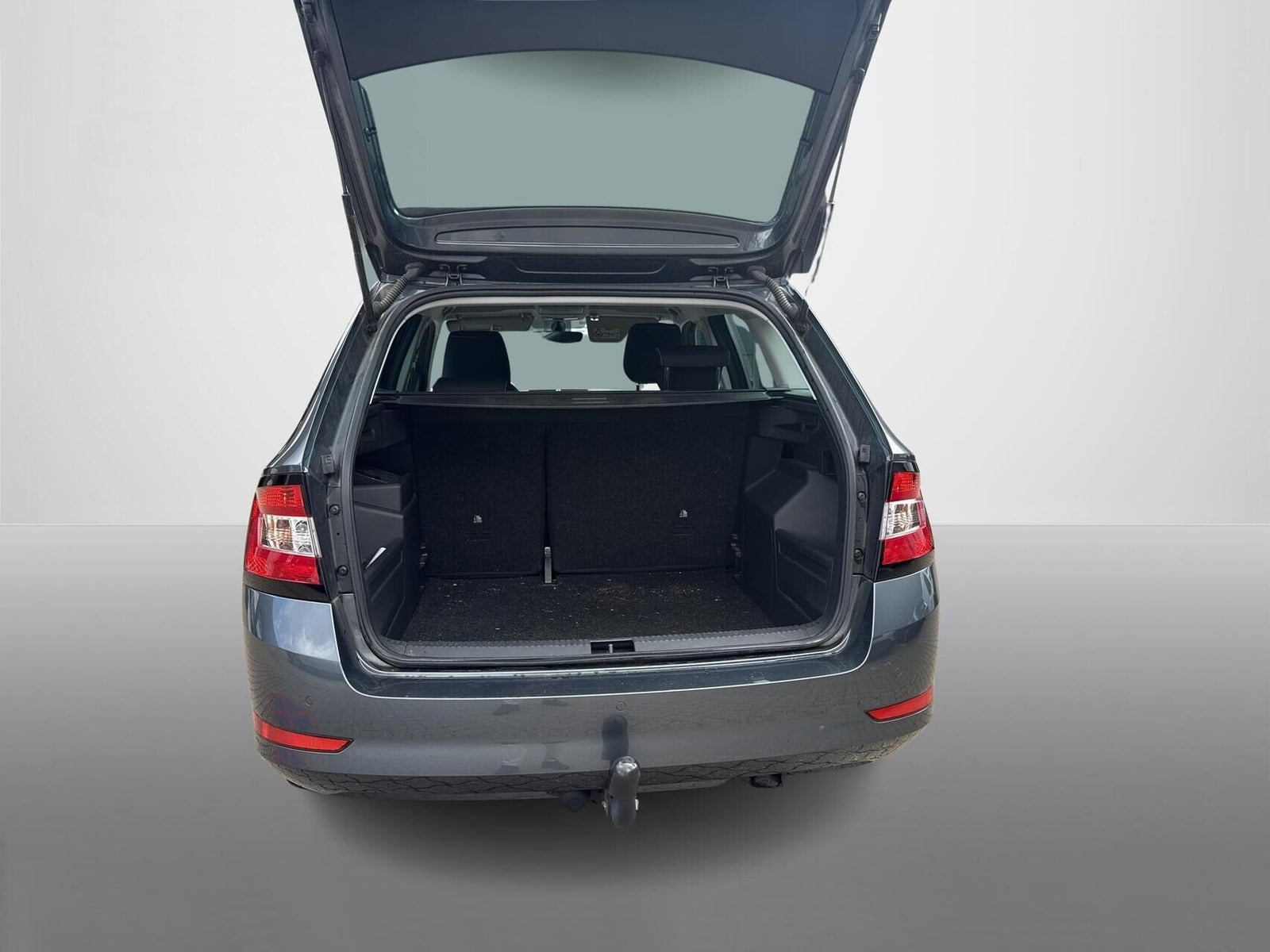 Grå Skoda Fabia fra 2021