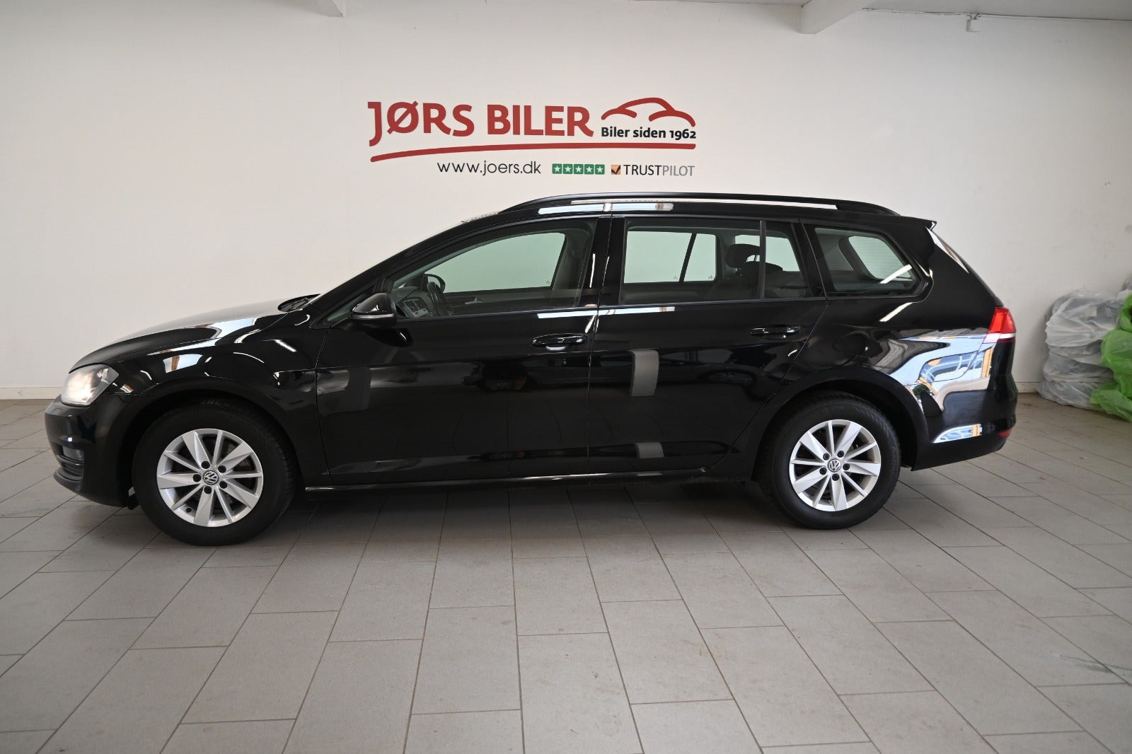 Sort VW Golf VII fra 2014