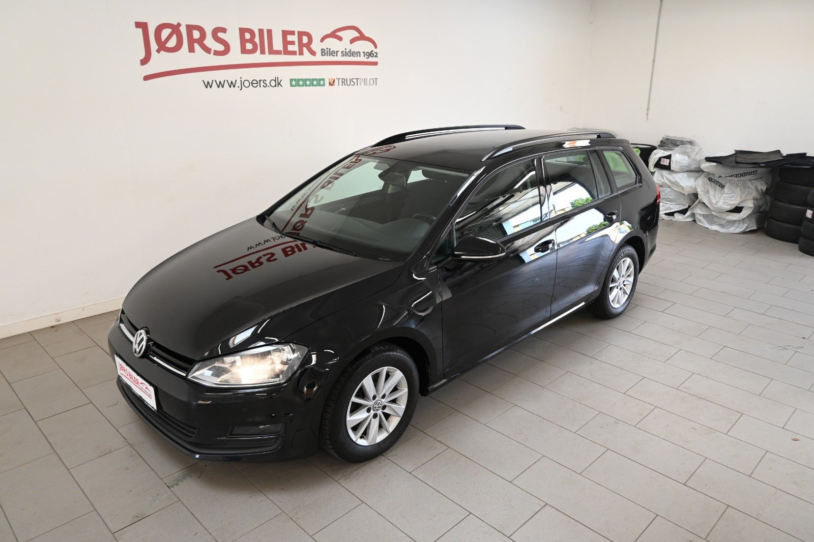 Sort VW Golf VII fra 2014