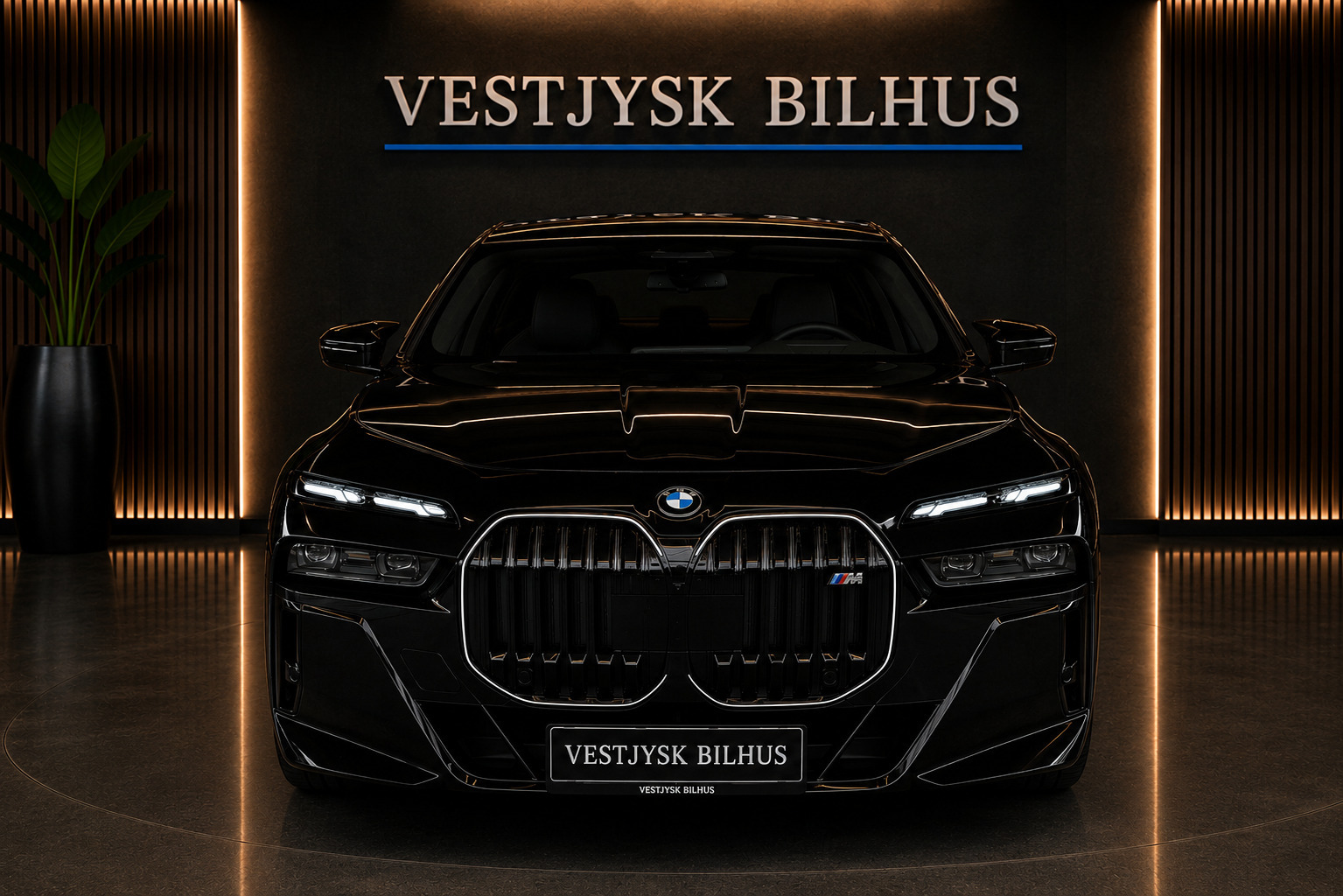 Sort BMW i7 fra 2023