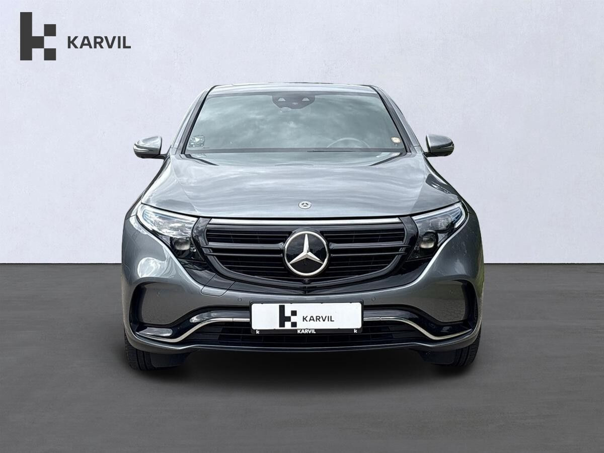 Grå Mercedes EQC400 fra 2020