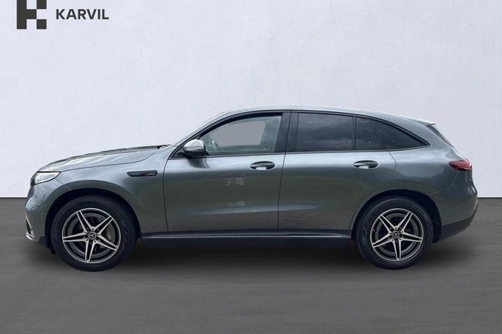 Grå Mercedes EQC400 fra 2020