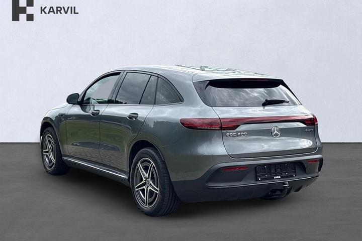 Grå Mercedes EQC400 fra 2020