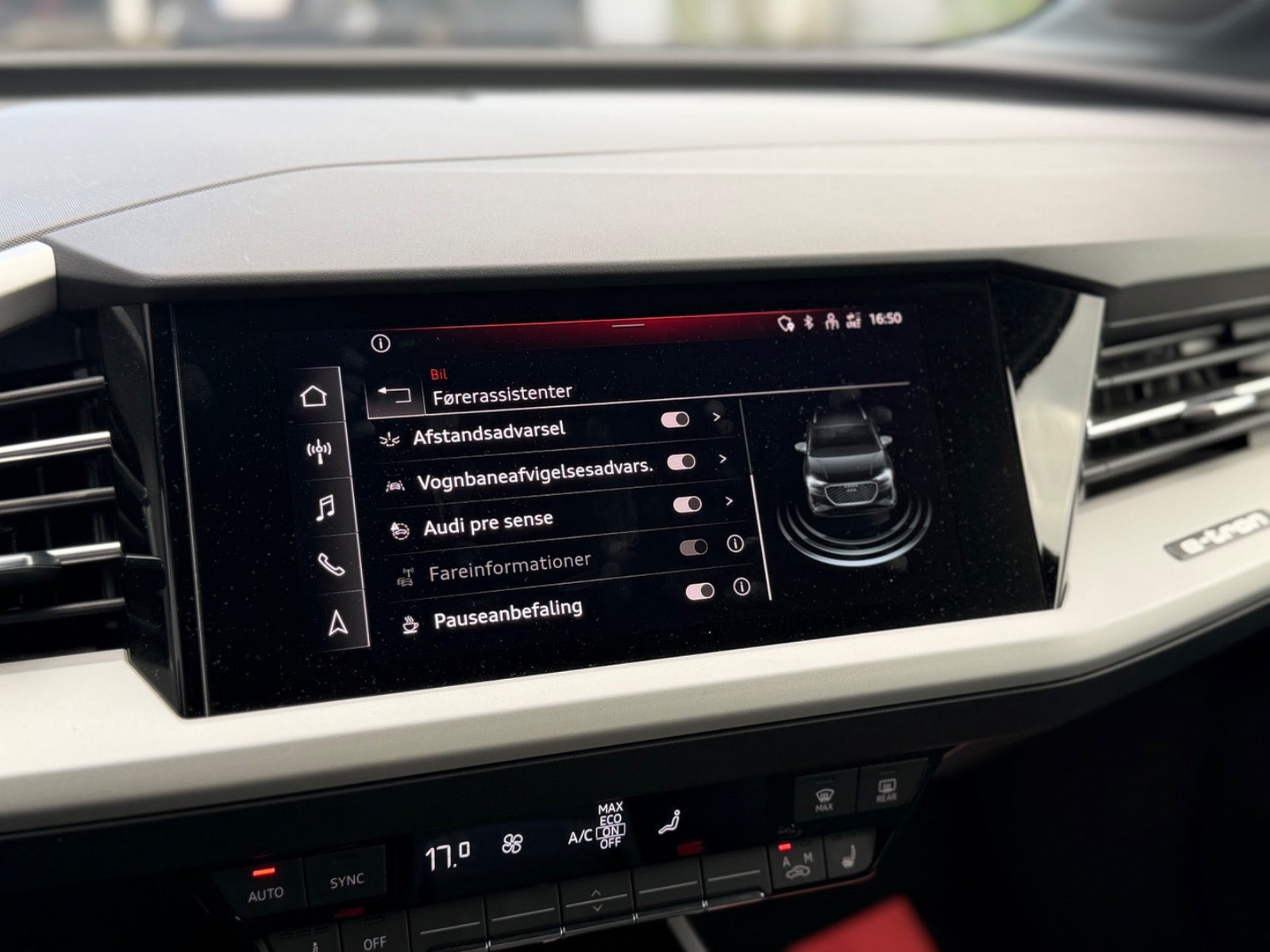 Sort Audi Q4 e-tron fra 2023