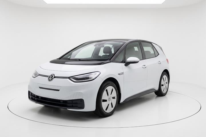 Hvid VW ID.3 fra 2021