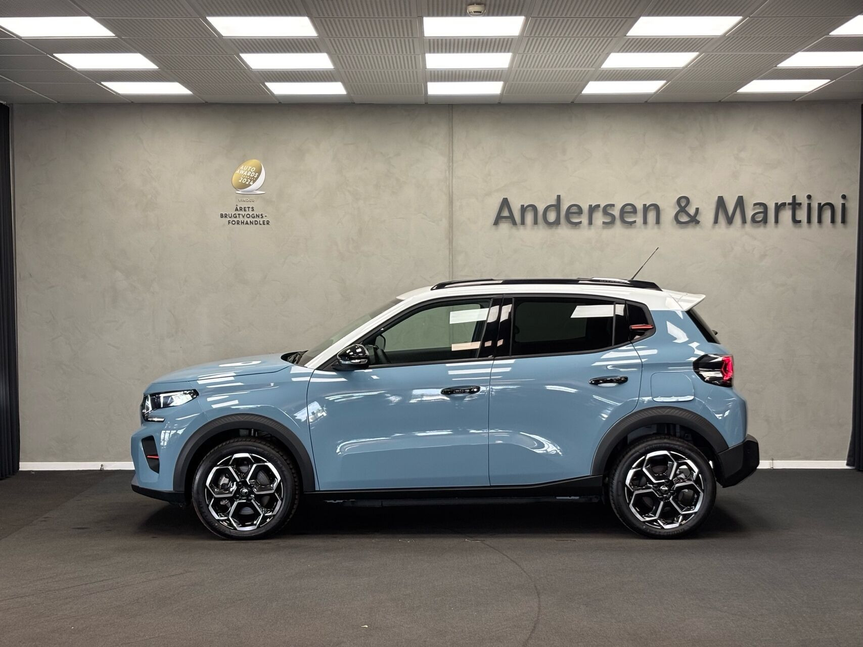 Blå Citroën ë-C3 fra 2025